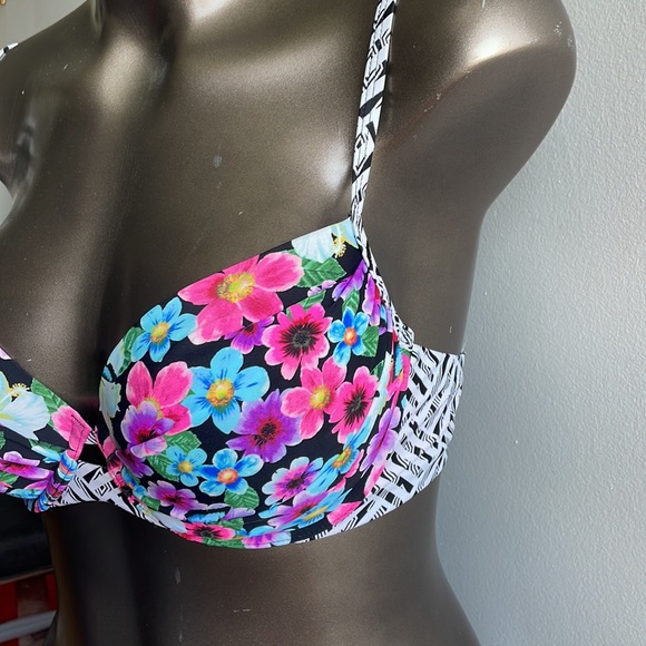 Floral Bikini  Jessica Simpson XL - Picture 2 of 7